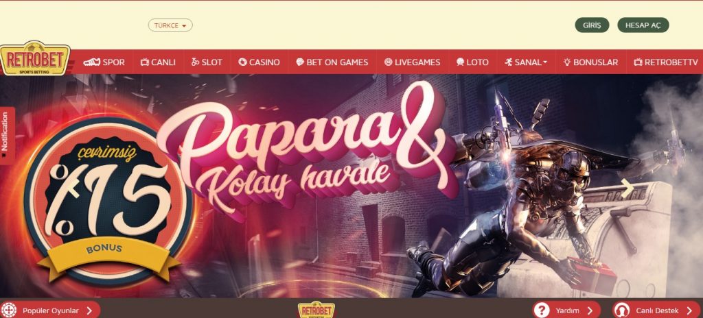 RETROBET YENI ADRESI