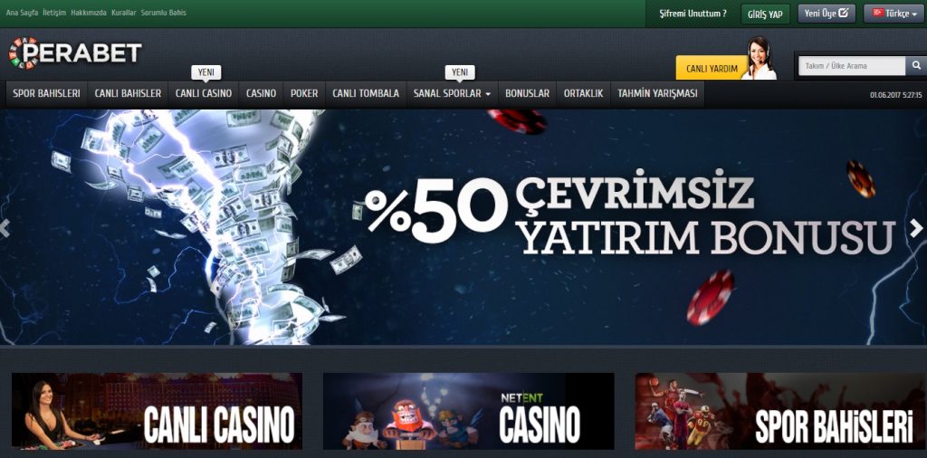 PERABET CANLI BAHIS