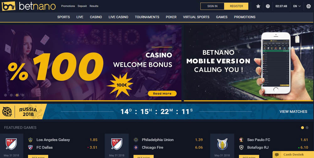 BETNANO MOBIL