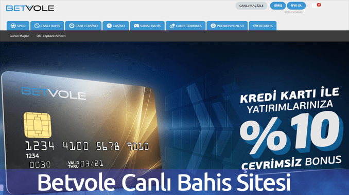 BETVOLE KAYIT