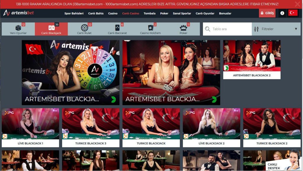 Artemisbet TV