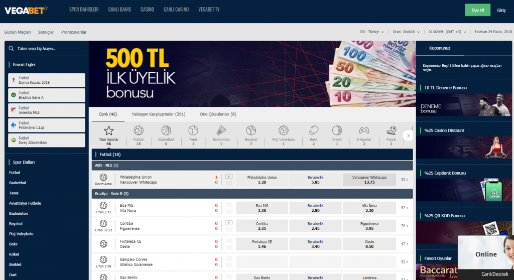 Vegabet TV