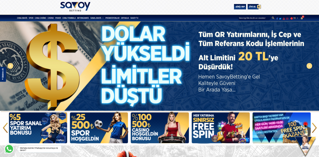 Savoybetting Kayit
